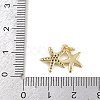 Brass Micro Pave Cubic Zirconia Pendants KK-A269-02D-G-3
