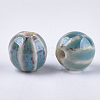 Handmade Porcelain Beads PORC-S498-24G-2