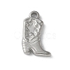 304 Stainless Steel Pendants STAS-I330-019P-1