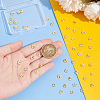 50Pcs Brass Beads KK-BC0013-25C-3