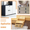 Rectangle Leather Drawer Handles AJEW-WH0251-71B-7