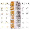 Brass Crimp Beads Covers KK-SC0001-09-1