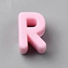 Acrylic European Beads OACR-WH0050-09R-1