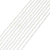 10 Strands Imitate Austrian Crystal Bicone Glass Beads Strands GLAA-HY0001-37A-1