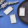 Alloy Pendant Cabochon Settings PALLOY-2418-AS-FF-5
