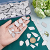 PandaHall Elite 180Pcs 10 Style Sew On Mirror Rhinestones DIY-PH0008-73-2