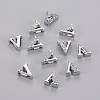 Alloy Initial Slide Beads X-ZP1V-NLF-2