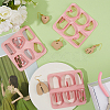 3Pcs 3 Styles Arch Trapezoid ABS Plastic Clay Cutters DIY-GF0009-42A-4