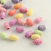 Craft Style Acrylic Beads MACR-Q157-M06-1