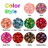 Round Transparent Crackle Glass Beads CCG-X0006-4mm-B-4