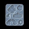 Rainbow/Butterfly/Crown Pendant DIY Silicone Mold X1-DIY-K073-09D-4