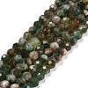 Natural Fuchsite Beads Strands G-C009-A02-1