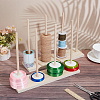 4 Spools Wooden Thread Holder DIY-WH0308-732-2
