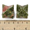 Natural Unakite Beads G-A206-01B-69-3