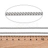 304 Stainless Steel Curb Chains CHS-M009-10P-01-2