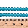 Baking Paint Transparent Glass Bead Strands X-GLAA-S031-4mm-18-4