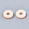 Handmade Polymer Clay Beads Strands CLAY-R089-6mm-T02B-52-4