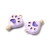 Alloy Enamel Pendants PALLOY-T094-05B-2