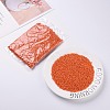 Baking Paint Glass Seed Beads SEED-US0003-4mm-K4-5