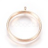 Alloy Open Back Bezel Pendants PALLOY-WH0030-01G-1