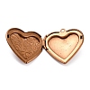 304 Stainless Steel Locket Pendants STAS-O147-02C-4