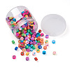 300Pcs Handmade Polymer Clay Colours Beads CLAY-CW0001-02B-13