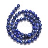 Natural Lapis Lazuli Beads Strands X-G-G423-6mm-AB-2