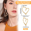 Alloy Big Pendants FIND-BBC0001-42-2