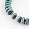 Electroplate Non-magnetic Synthetic Hematite Beads Strands X-G-R210-02-1