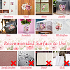 3 Sheets 3 Styles PVC Waterproof Decorative Stickers DIY-WH0404-182-7