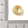 Rack Plating Brass & Cubic Zirconia Pendants KK-Z047-07G-I-RS-3