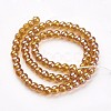 Glass Bead Strands GR10mm-13Y-AB-3