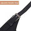 Bowknot Imitation Leather Elastic Waist Belt AJEW-WH0248-537-5