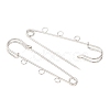 Iron Safety Pins Brooch Findings RN-CBAB9AC-02P-2