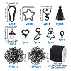 ARRICRAFT DIY Keychain Necklace Making Kit DIY-AR0003-51-2