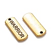 Tibetan Style Alloy Rectangle Pendants TIBEP-Q043-050AG-RS-2