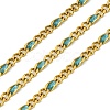 Ion Plating(IP) 304 Stainless Steel Enamel Chains CHS-Q005-06G-01-1