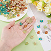 Transparent Acrylic with Iron Pendants PALLOY-HY00110-3