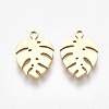 Ion Plating(IP) 304 Stainless Steel Charms X-STAS-S107-05-1