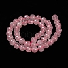 Natural  Rose Quartz Beads Strands X-G-L104-8mm-01-2