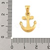 Ion Plating(IP) 304 Stainless Steel Micro Pave Cubic Zirconia Pendants STAS-D112-03G-04-3