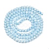 Electroplate Bicone Glass Beads Strands GL-T021-2.5x3mm-16-17-2