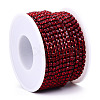Electrophoresis Iron Rhinestone Strass Chains CHC-Q009-SS12-B21-3