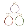 Dyed Natural Malaysia Jade & Natural Cultured Freshwater Pearl Beaded Bracelets for Women BJEW-JB13154-2
