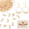 200Pcs Electroplate Glass Charms GLAA-BBC0001-06B-1