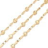 Ion Plating(IP) 304 Stainless Steel Flower Bar Link Chains STAS-E161-02G-1