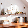 4Pcs Rectangle Wooden Hanging Stands for Plants ODIS-WA0001-15-8