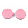 Painted Natural Poplar Wood Beads WOOD-S045-063B-06-2