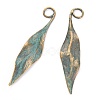 Tibetan Style Alloy Pendants PALLOY-F187-23ABG-2