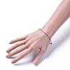 Adjustable Flat Waxed Polyester Cords Bracelet Making AJEW-JB00508-04-4